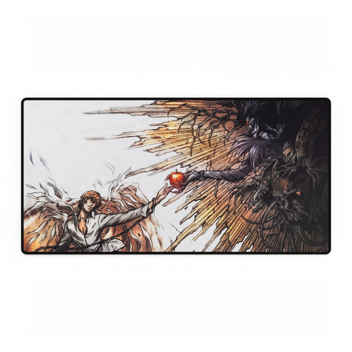 Death Note Light Yagami and Ryuk Mousepad - High-Quality, Non-Slip, Anime Gaming Mat