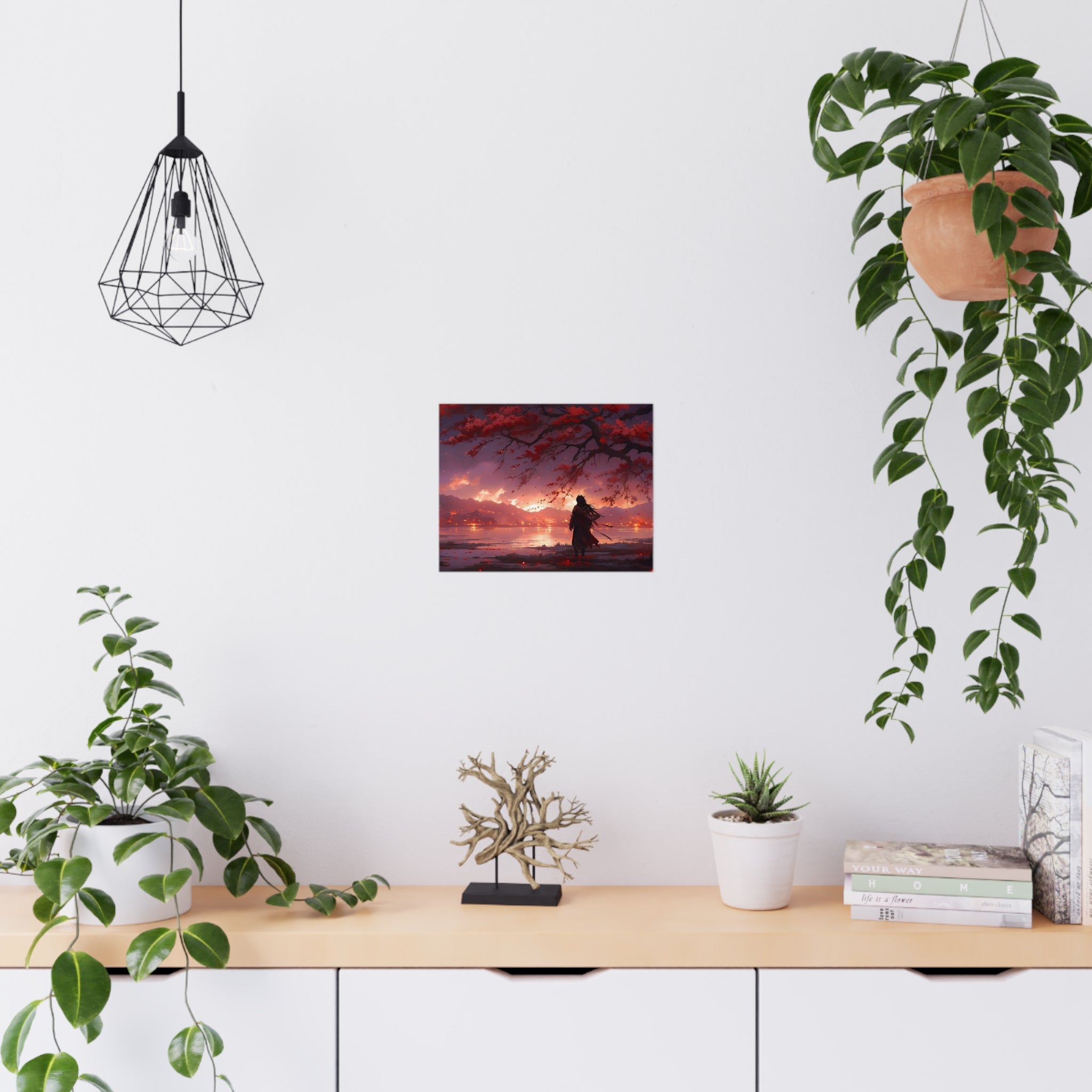Reflections of a Fiery Sunset | Fine Art Matte & Photo Paper Wall Print