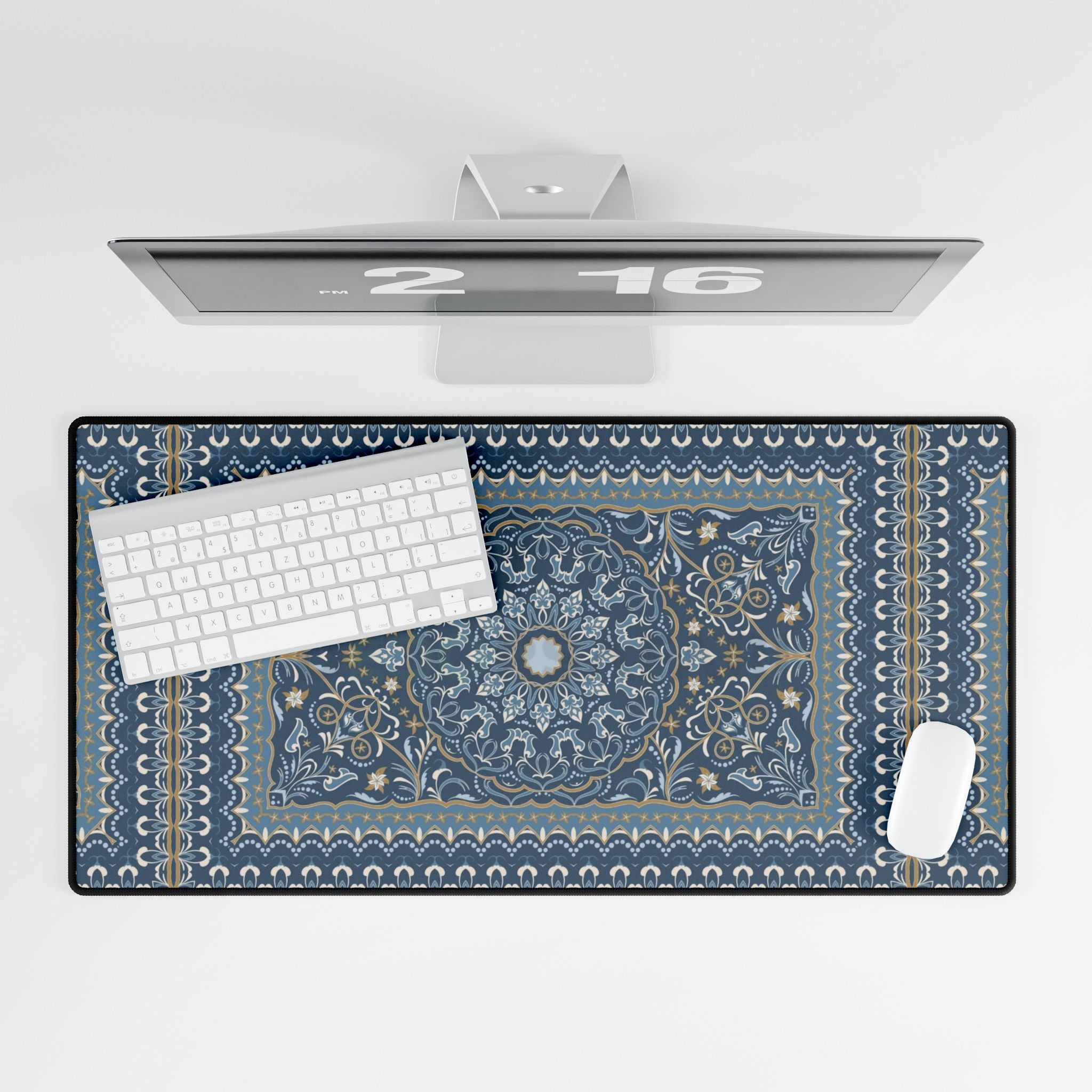 Persian Rug Desk Mat | Scratch & Stain Resistant Gaming & Office Mouse Pad