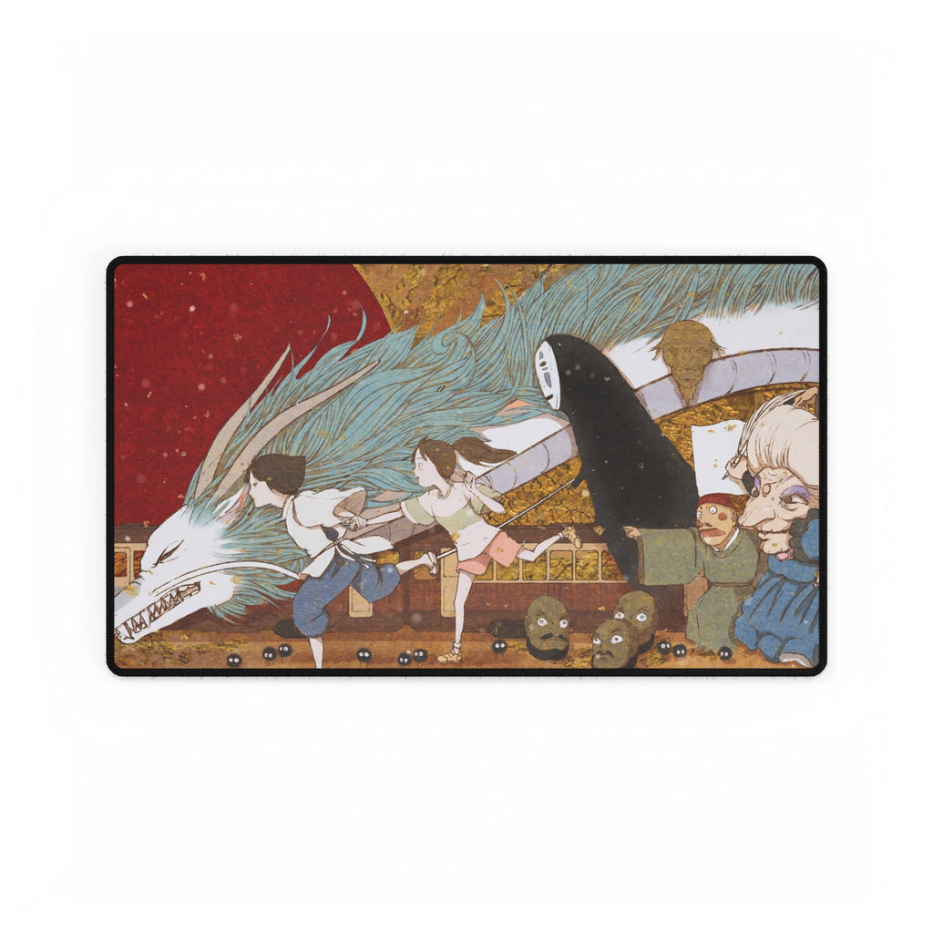 Spirited Away Anime Desk Mat | XL Gaming Mouse Pad, Studio Ghibli Home Office Decor