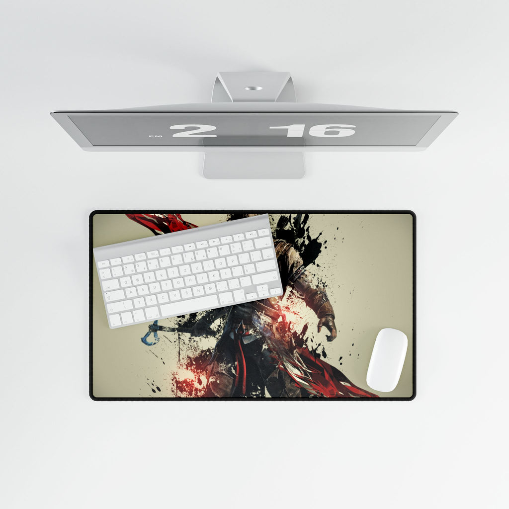 Assasin's Creed 3 Connor - Gamer Desk Mat, Modern Decor, Unique Gift for Gamers, Desk Accessories