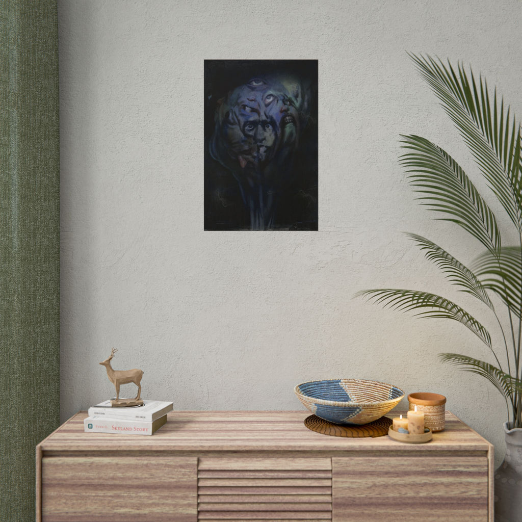 Disco Elysium Drama Rolled Poster | Drama Skill Poster | Revachol Gaming Decor | RPG Inspired Wall Art