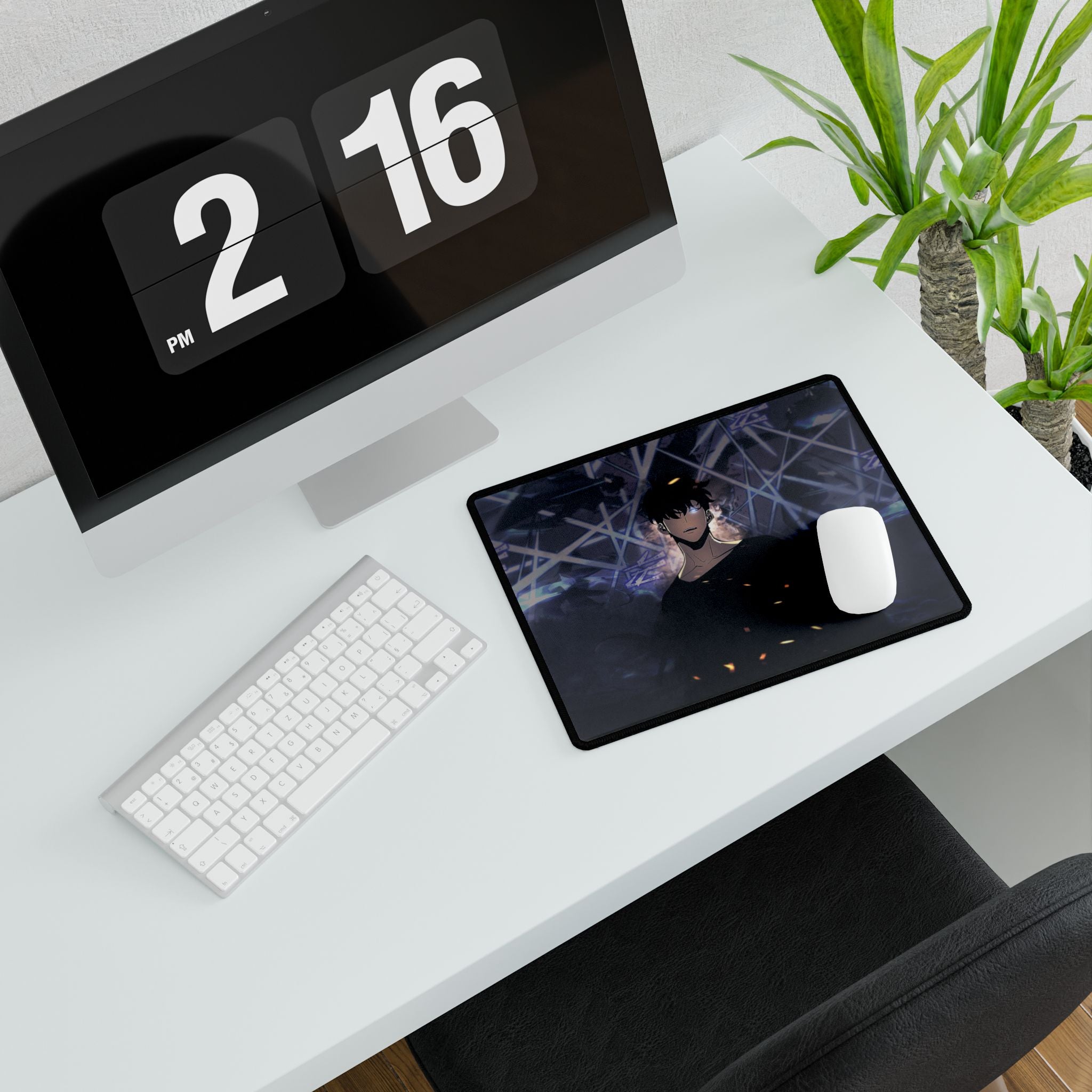 Solo Leveling Desk Mat | XL Anime Gaming Mouse Pad, Non-Slip