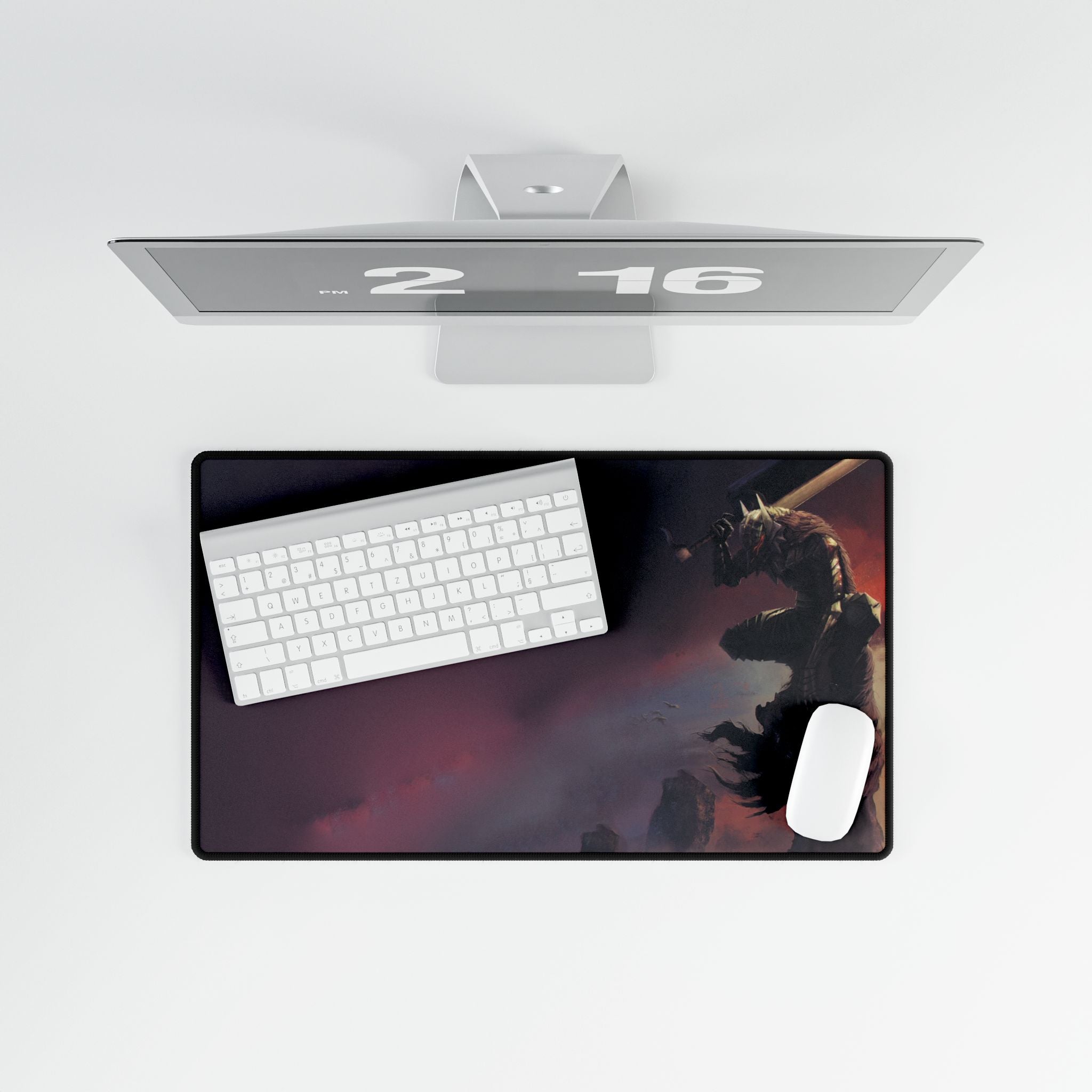 Berserk Guts Berserker Armor Desk Mat | XL Anime Gaming Mouse Pad, Non-Slip