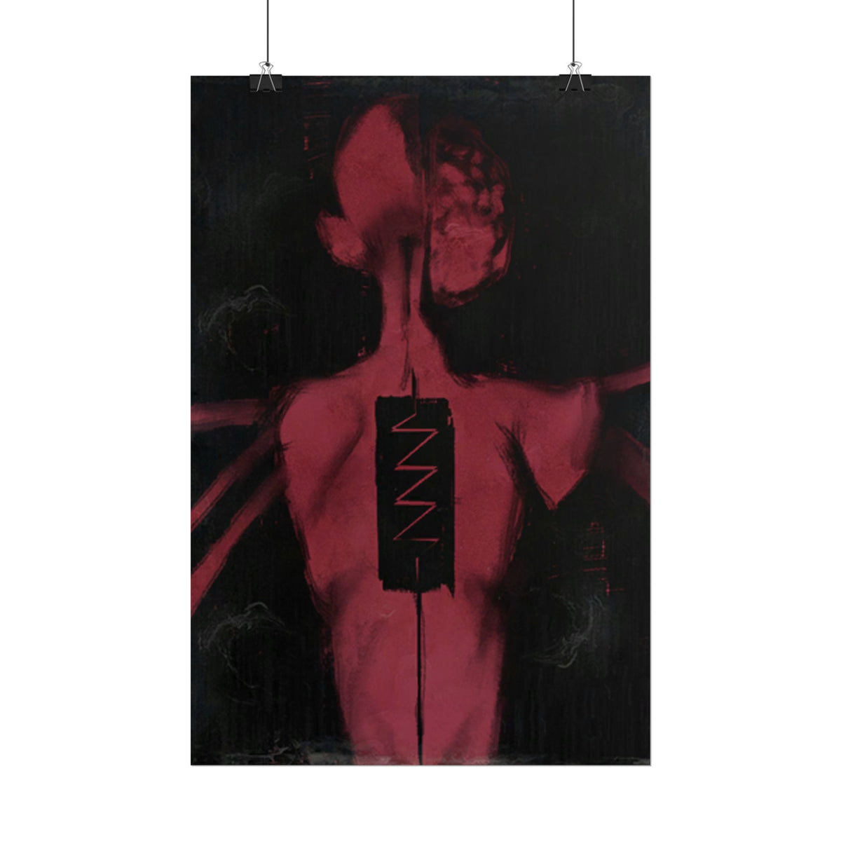Disco Elysium Electrochemistry Rolled Poster | Electrochemistry Skill Poster | Revachol Gaming Decor | RPG Inspired Wall Art