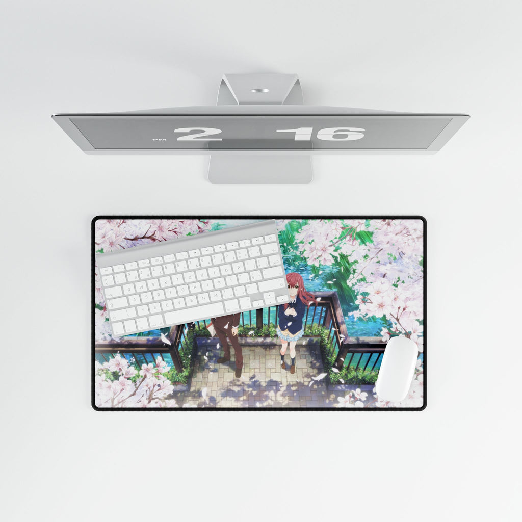 A Silent Voice Shouya & Shouko Desk Mat | XL Anime Gaming Mouse Pad, Non-Slip