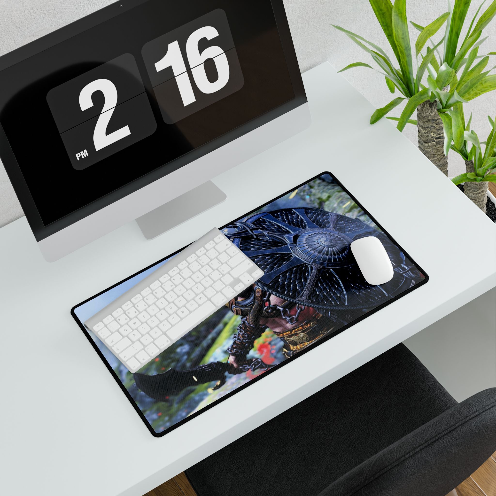 Kratos God of War Ragnarok Desk Mat | XL Gaming Mouse Pad, Gamer Gift