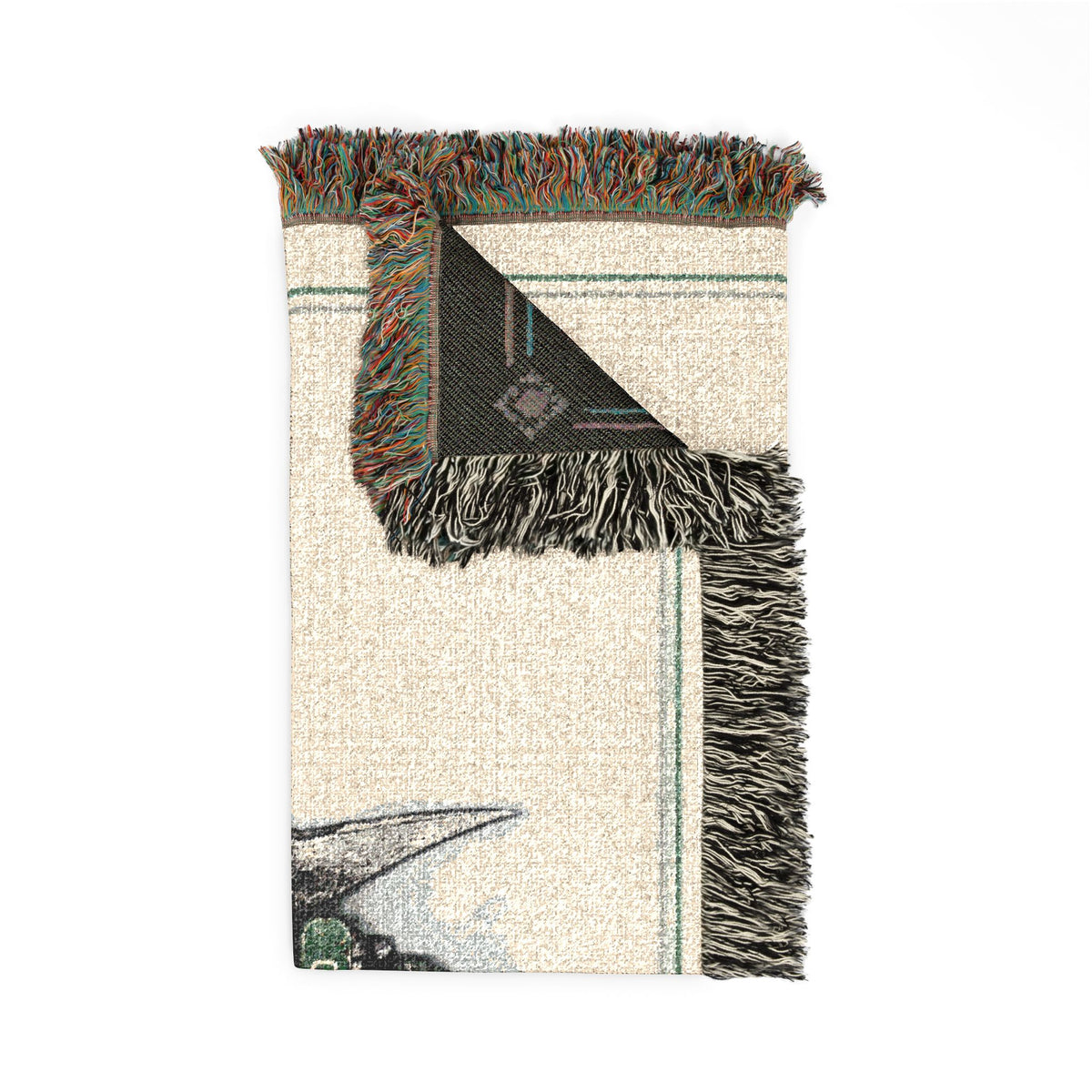 Disco Skull Volition Woven Blanket | Gothic Dark Skull Throw