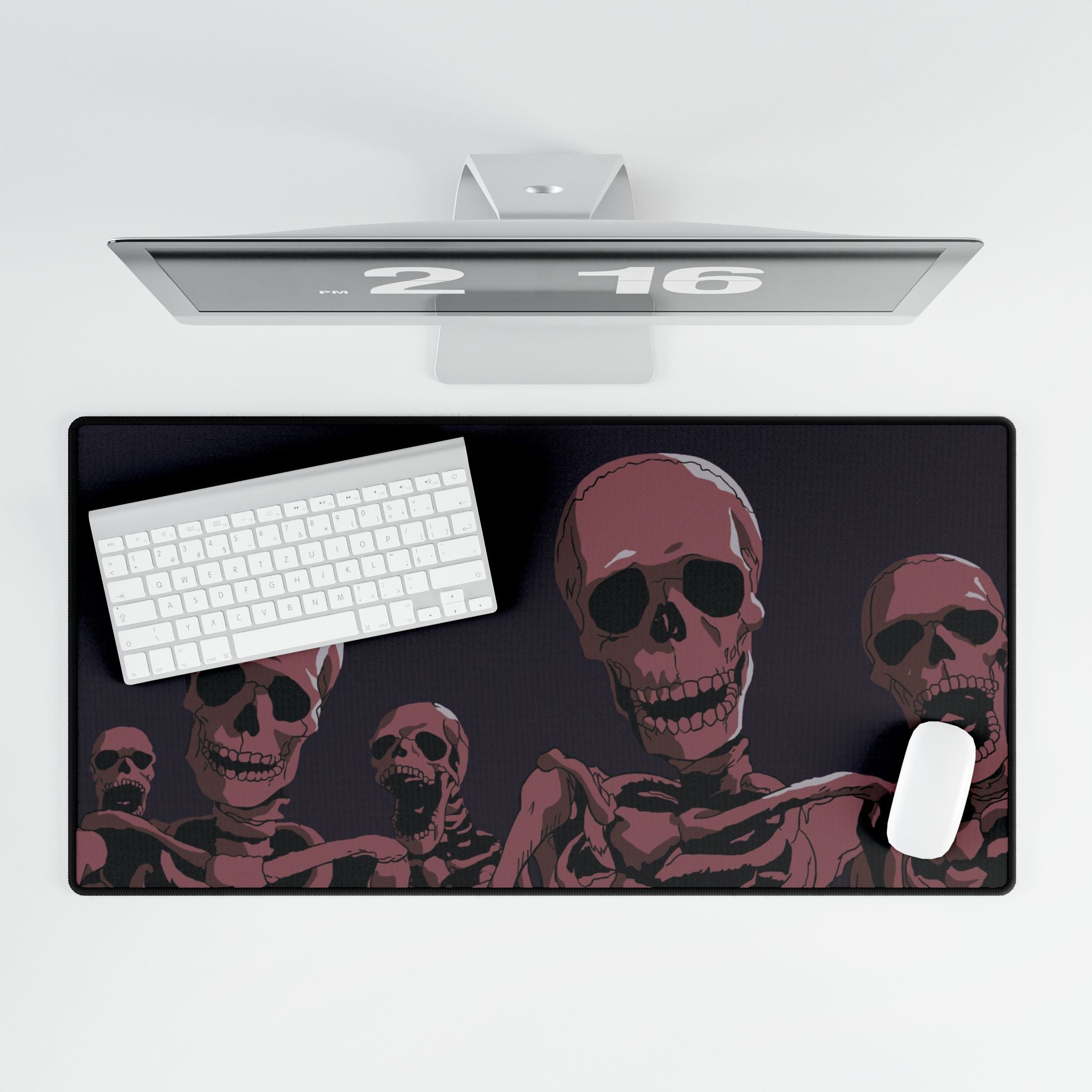 Berserk Eclipse Skeleton Desk Mat | XL Anime Gaming Mouse Pad, Non-Slip