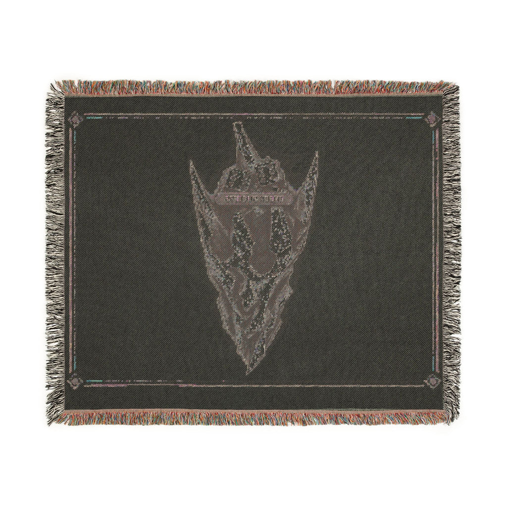 Disco Skull Volition Woven Blanket | Gothic Dark Skull Throw