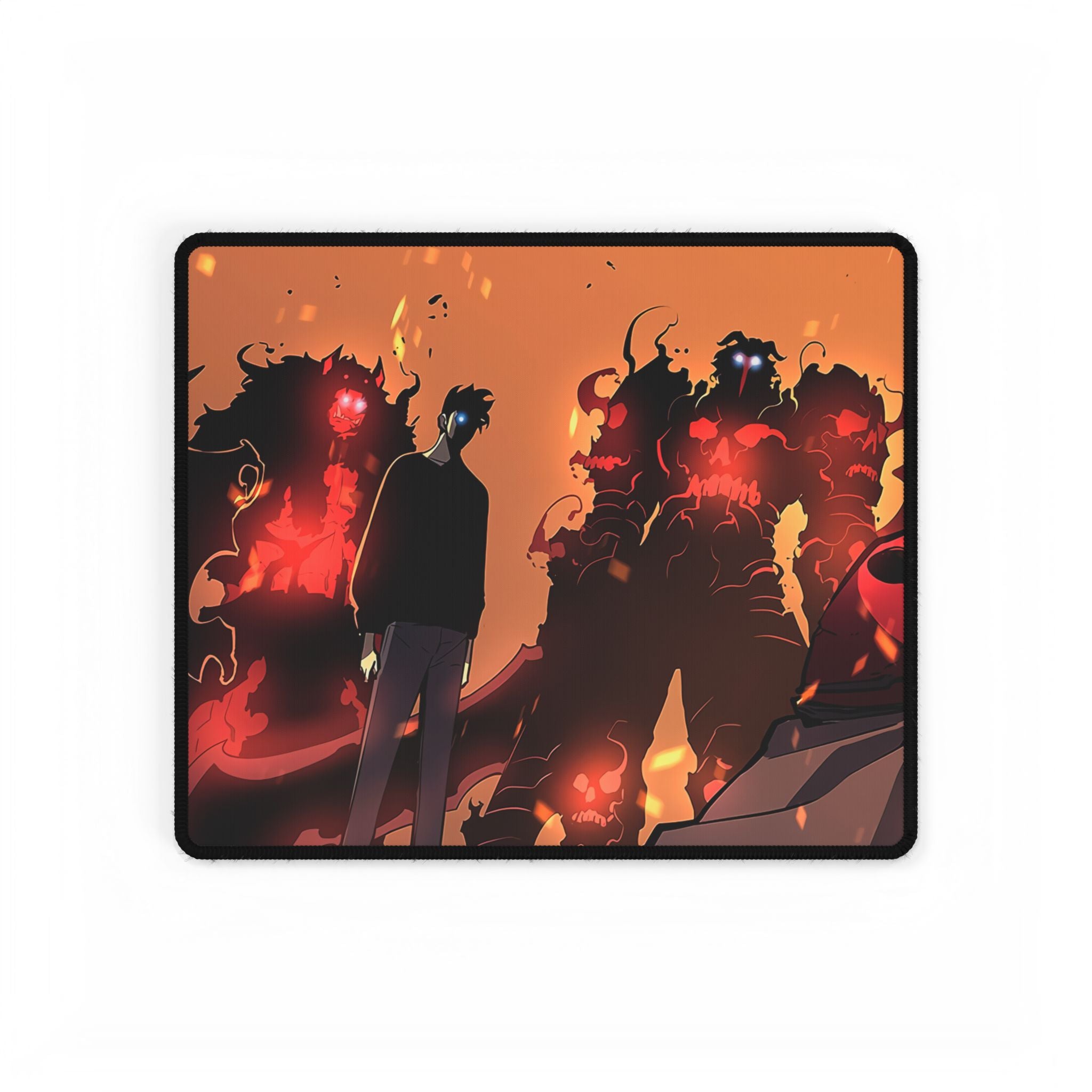 Solo Leveling Anime Desk Mat | XL Non-Slip Gaming Mouse Pad, Gamer Gift