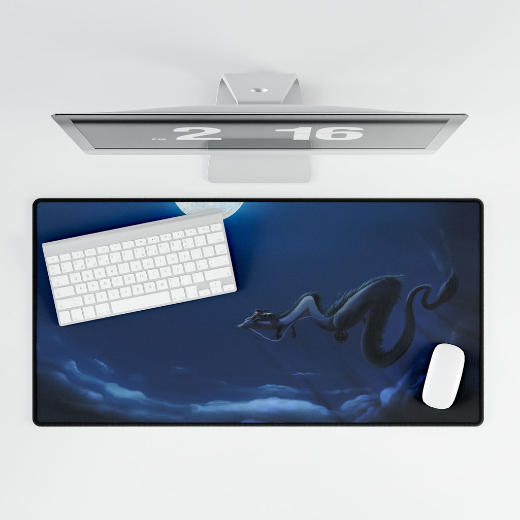 Spirited Away Chihiro & Haku Retro Anime Desk Mat | XL Gaming Mouse Pad