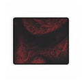 Red Velvet Oni Pattern Desk Mat | Large Gaming Mousepad