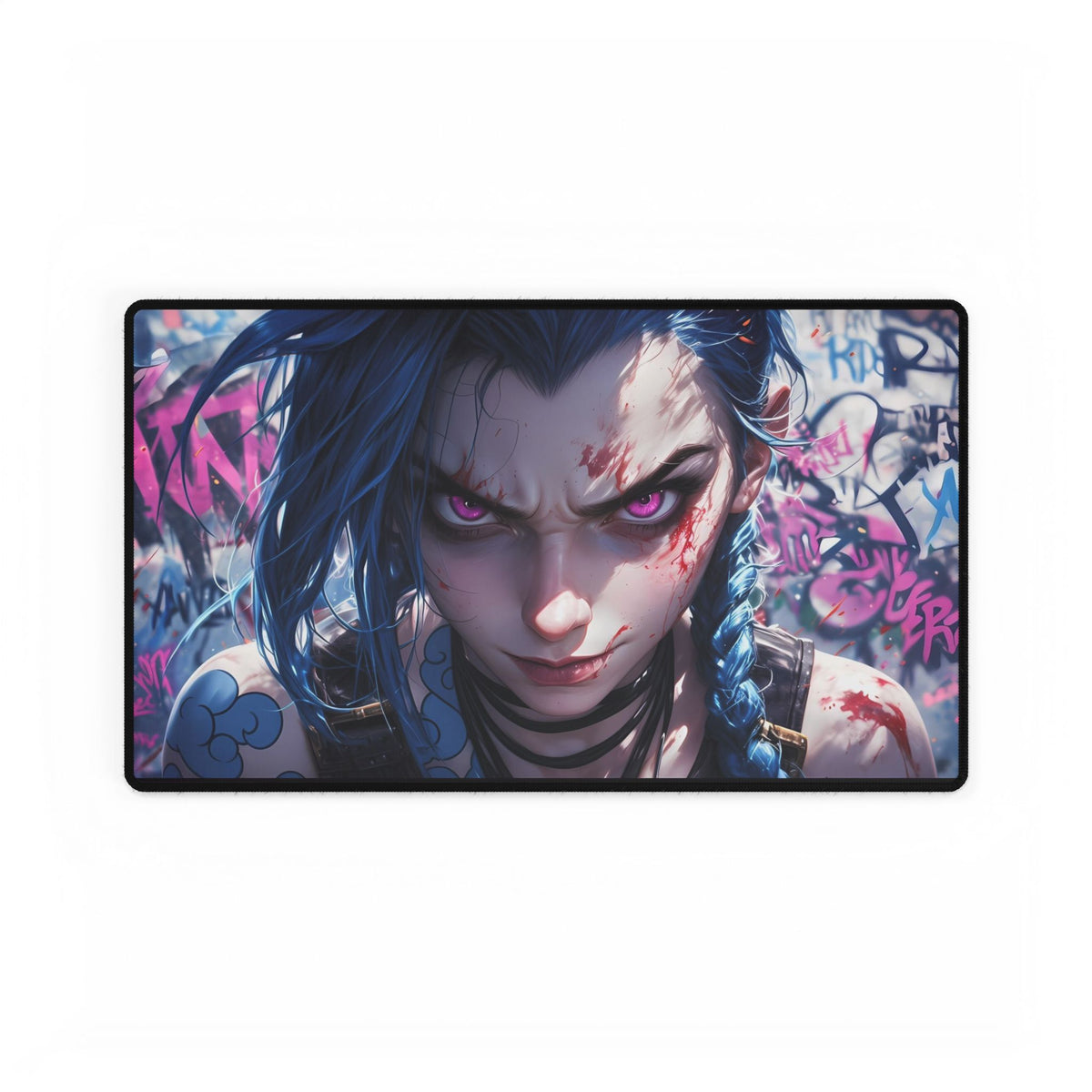 Arcane Jinx Desk Mats, Cool Workspace Decor, Scratch Resistant Surface, Minimalist Organization, Durable, Non-slip Base, Mouse Support.
