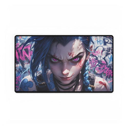 Arcane Jinx Desk Mats, Cool Workspace Decor, Scratch Resistant Surface, Minimalist Organization, Durable, Non-slip Base, Mouse Support.