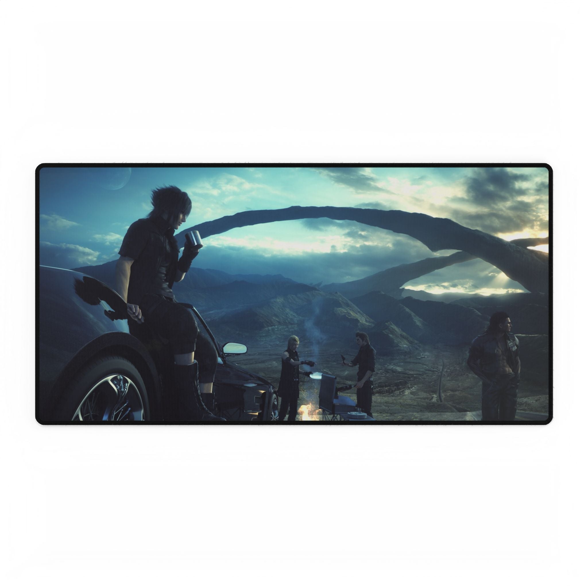 Final Fantasy Noctis - Landscape Desk Mat, Gaming Desk Pad, Computer Mat, Office Decor, Gift for Gamers, Desk Accessories
