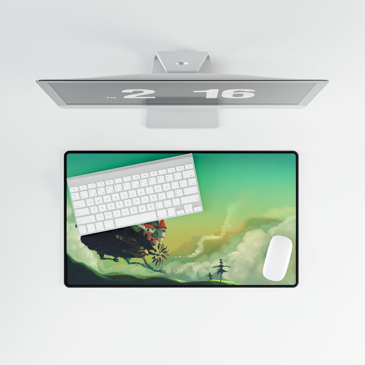 Howl's Moving Castle Mousepad - High-Quality, Non-Slip, Anime Gaming Mat