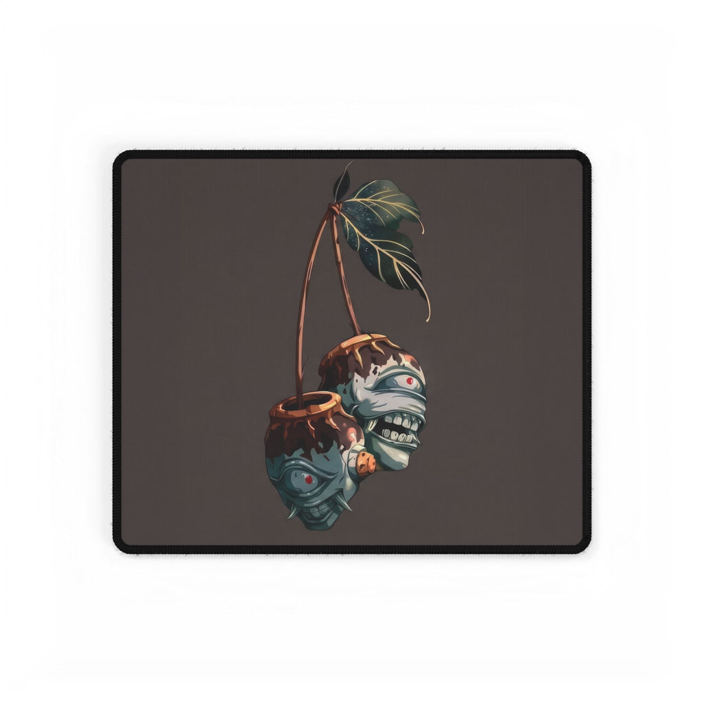 Wilted JJK Blue Roses Desk Mat | Dark Botanical Mousepad