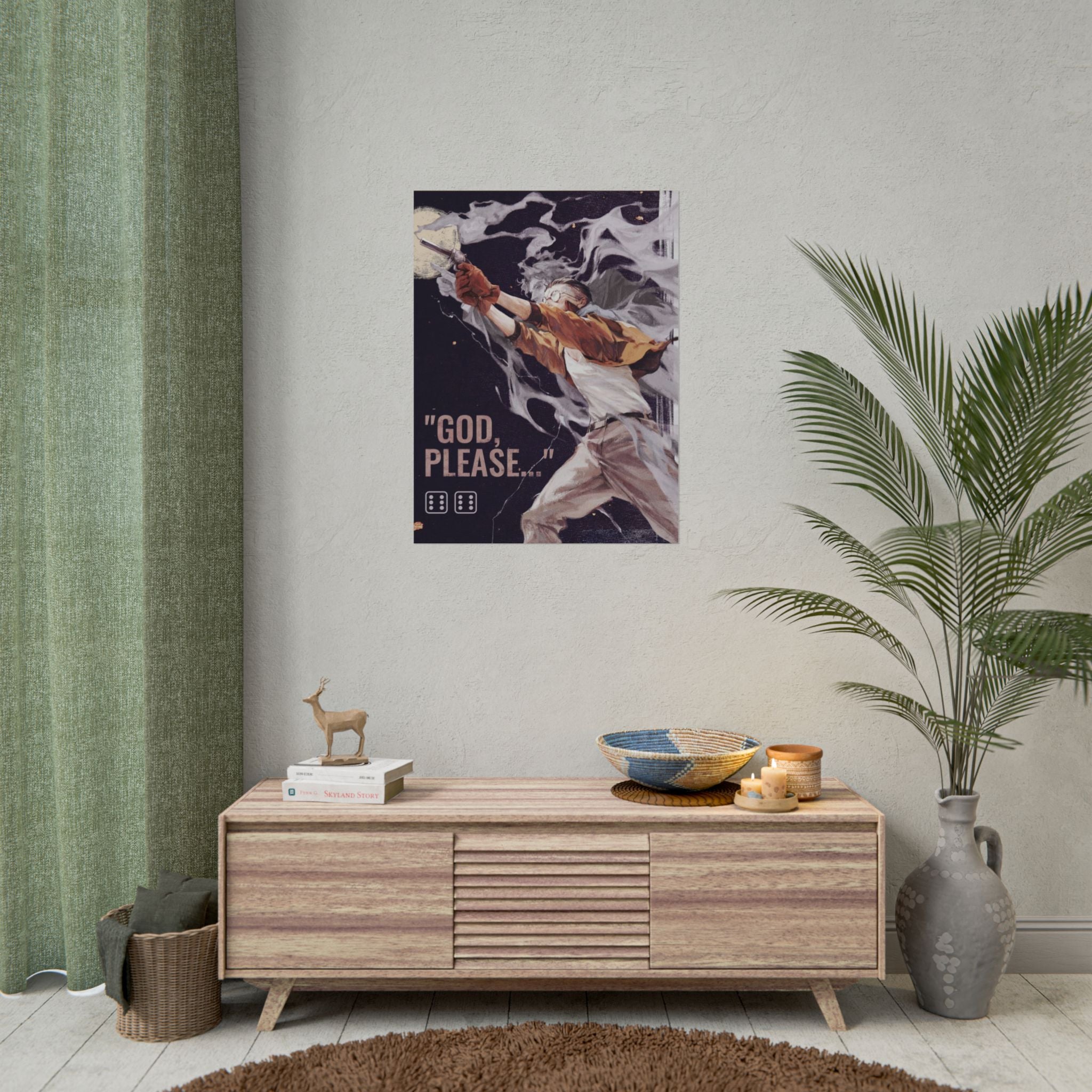 Disco Elysium Video Game Poster | Fine Art Giclée Print, Multiple Sizes & Finishes