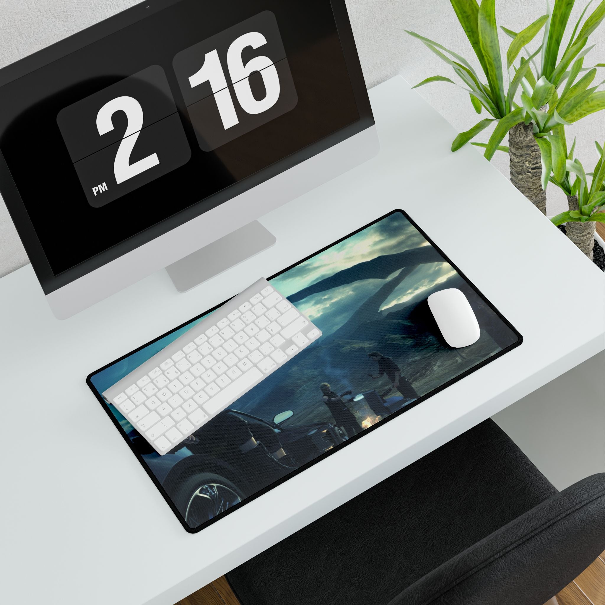Final Fantasy Noctis - Landscape Desk Mat, Gaming Desk Pad, Computer Mat, Office Decor, Gift for Gamers, Desk Accessories