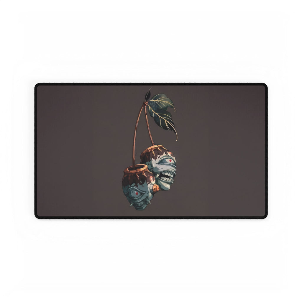 Wilted JJK Blue Roses Desk Mat | Dark Botanical Mousepad