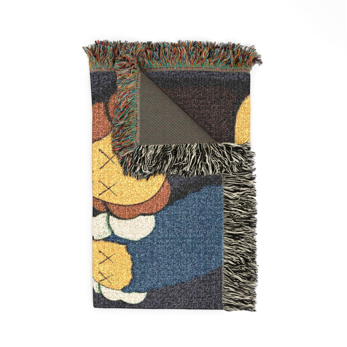 Simpsons Family Movie Night Woven Blanket | TV Cartoon Throw
