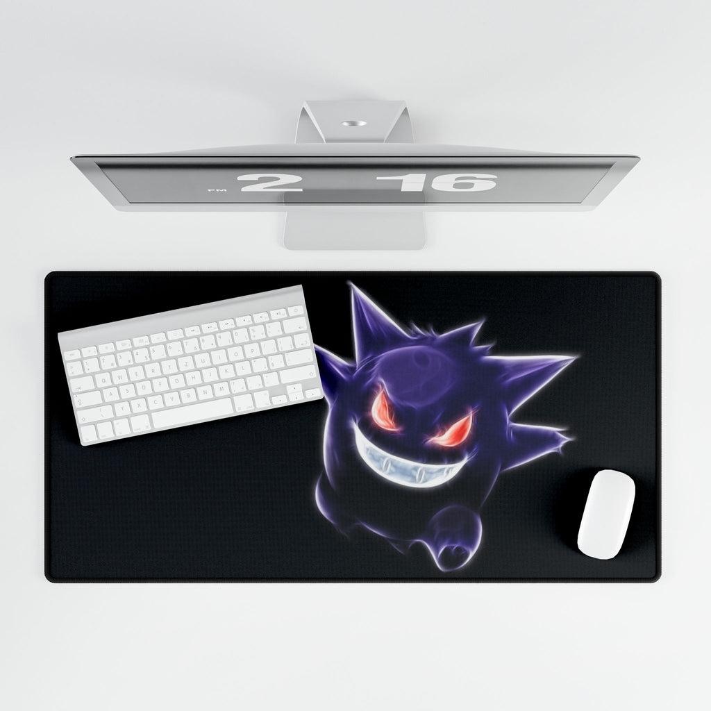 Gengar Anime Desk Mat | XL Gaming Mouse Pad, Non-Slip Pokémon Mousepad