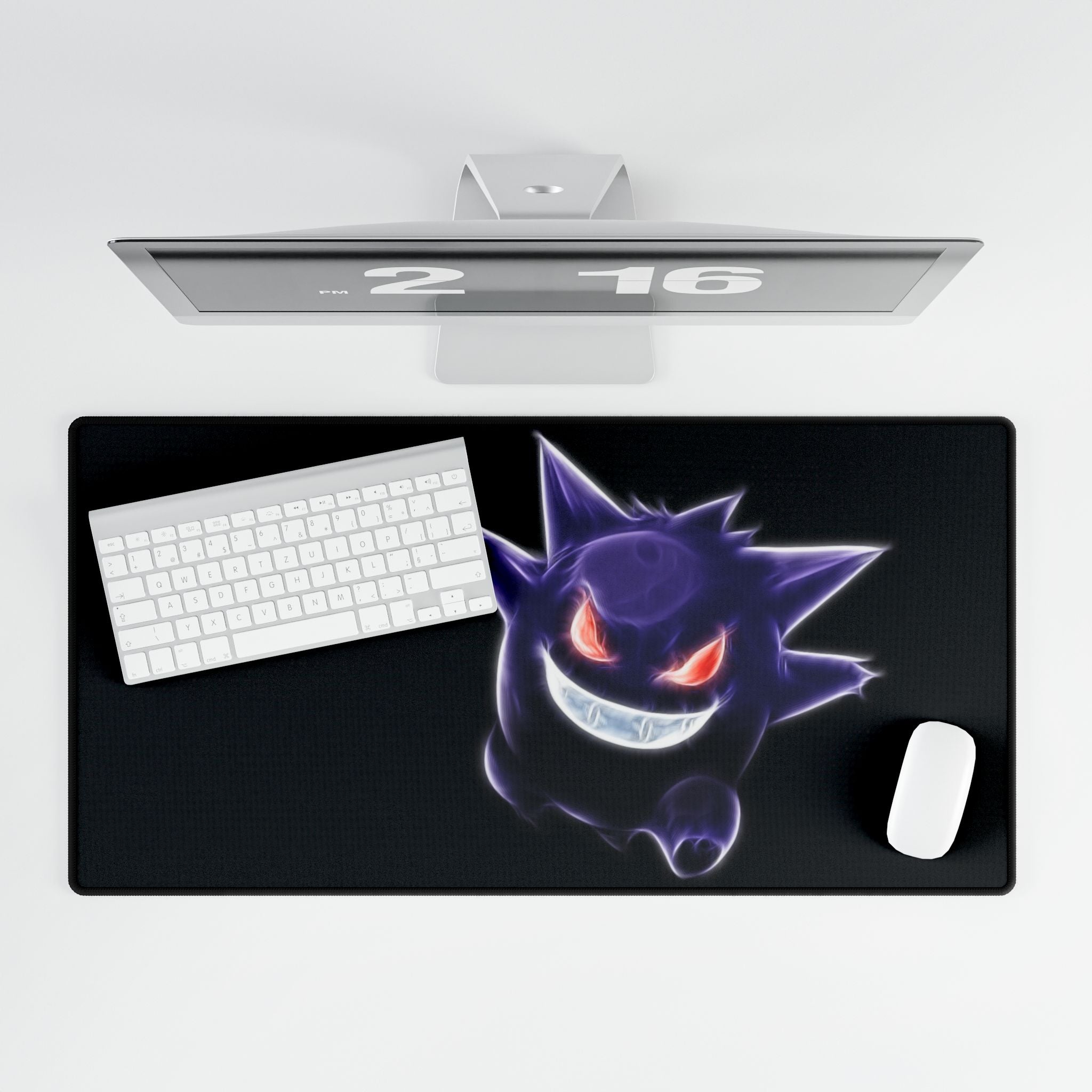 Gengar Anime Desk Mat | XL Gaming Mouse Pad, Non-Slip Pokémon Mousepad