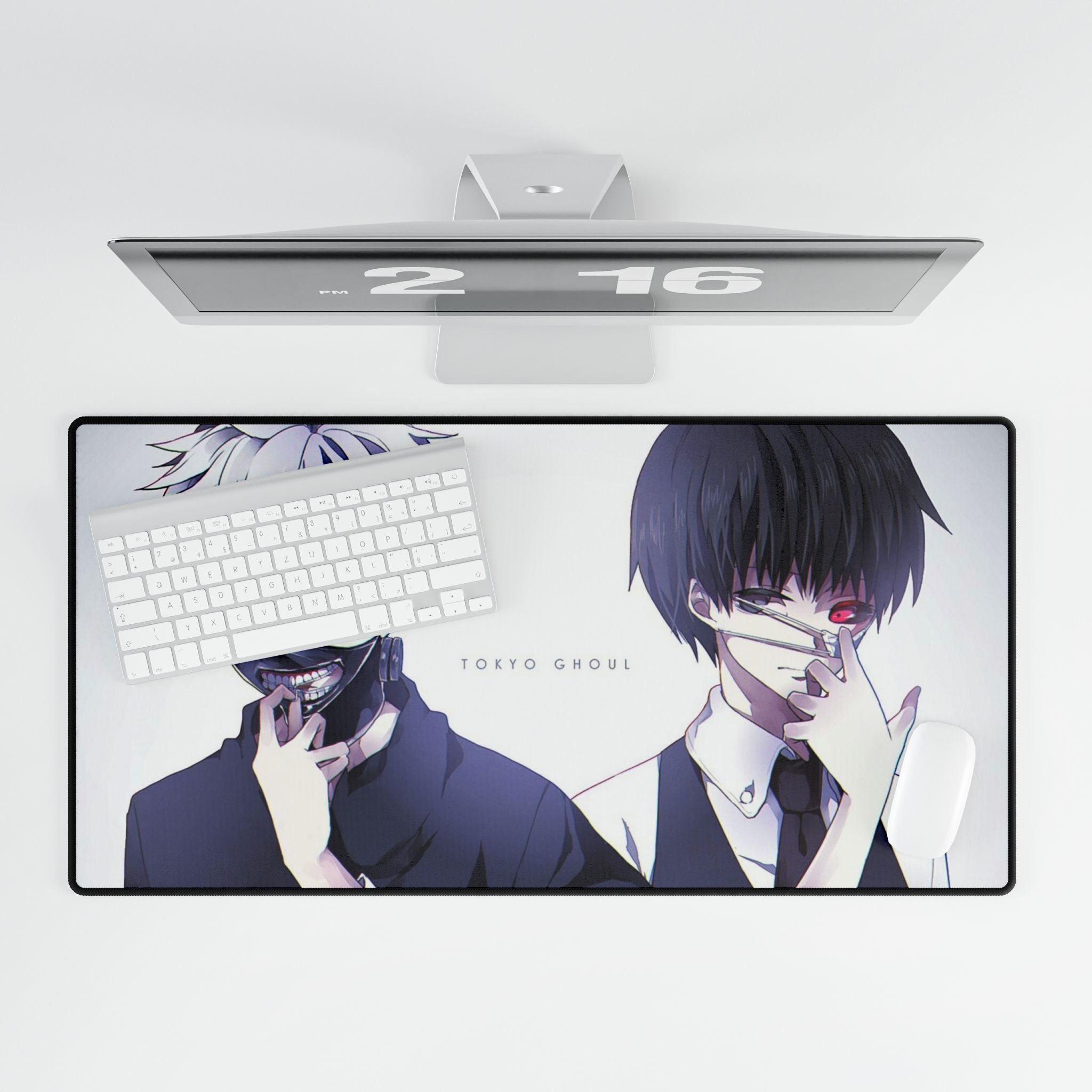 Tokyo Ghoul Anime Desk Mat | Retro Gaming Mousepad, Gamer Gift
