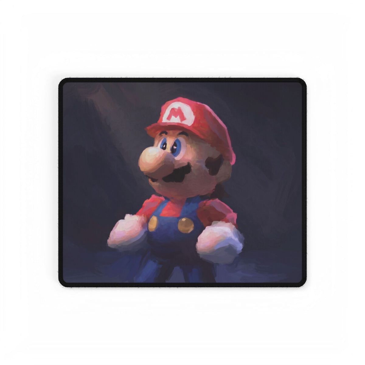 Plush Mario Character Desk Mat | Gaming Mouse Pad