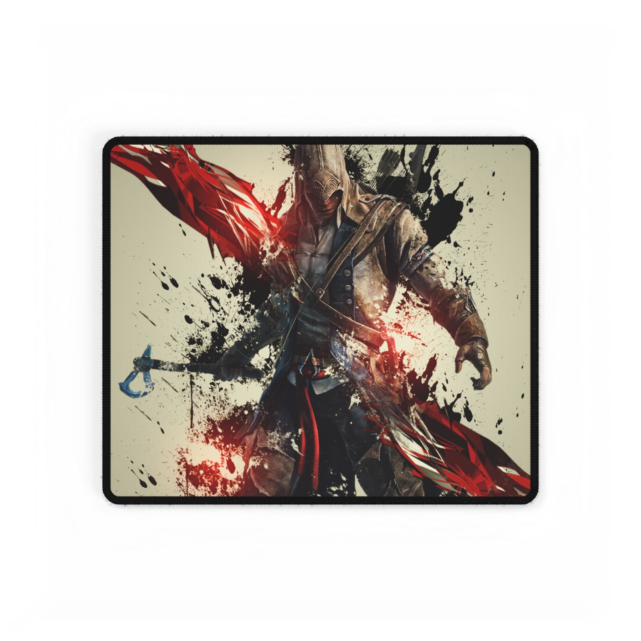 Assasin's Creed 3 Connor - Gamer Desk Mat, Modern Decor, Unique Gift for Gamers, Desk Accessories
