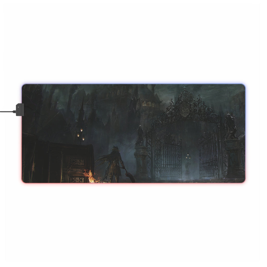 Elden Ring LED RGB Gaming Mouse Pad | Desk Mat with USB, Non-Slip, Gamer Accessories
