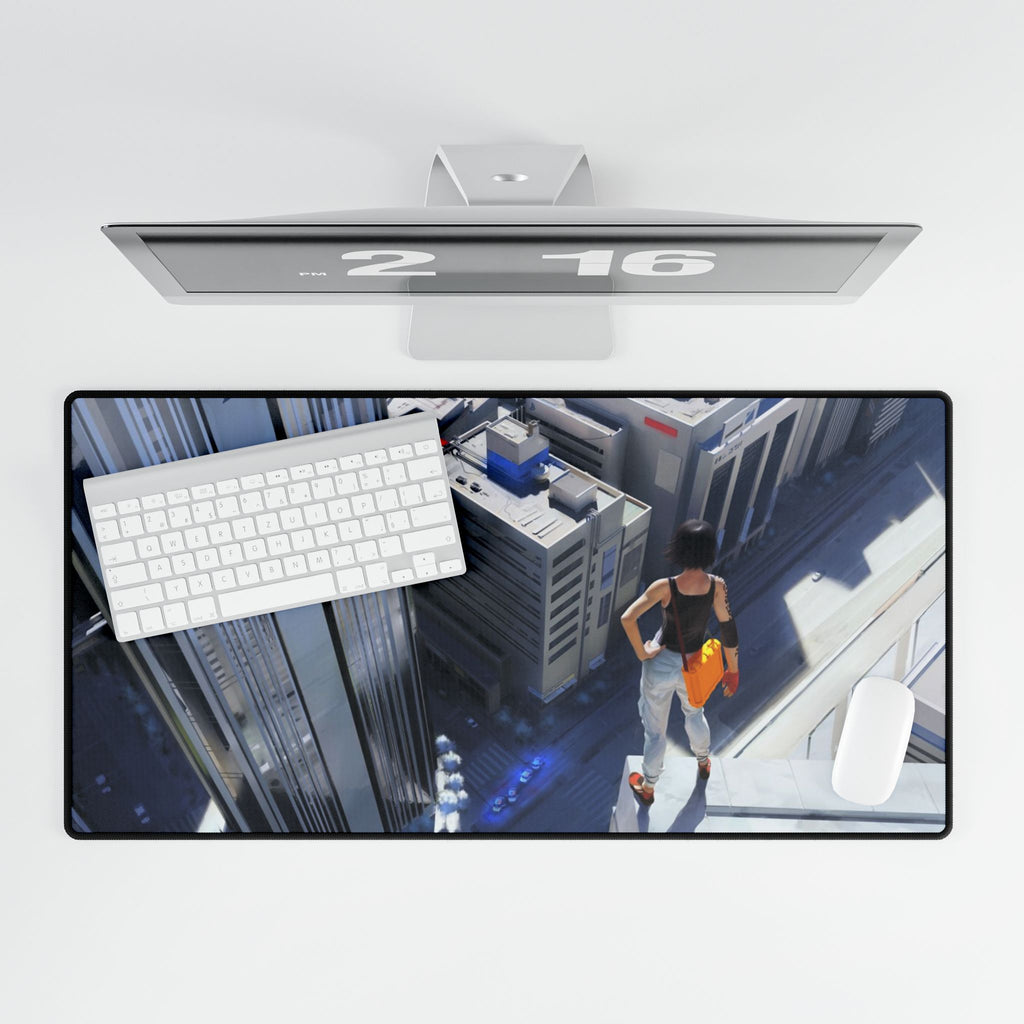 Mirror's Edge Desk Mat | Gaming Mouse Pad for Modern Office & PC Setup