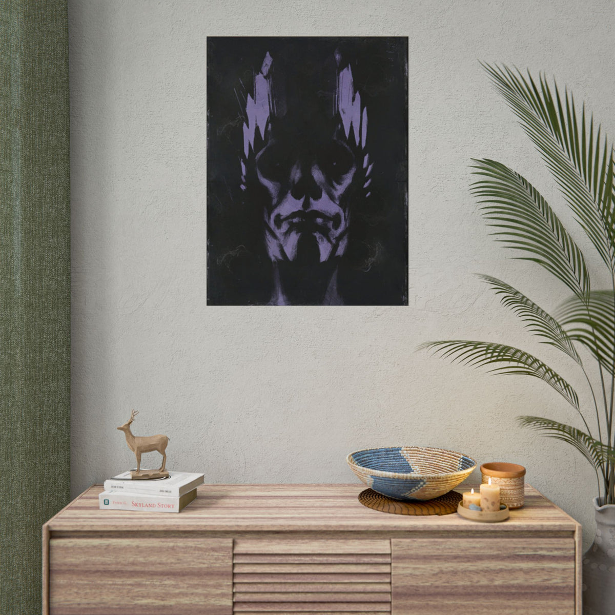 Disco Elysium Authority Rolled Poster | Authority Skill Poster | Revachol Gaming Decor | RPG Inspired Wall Art