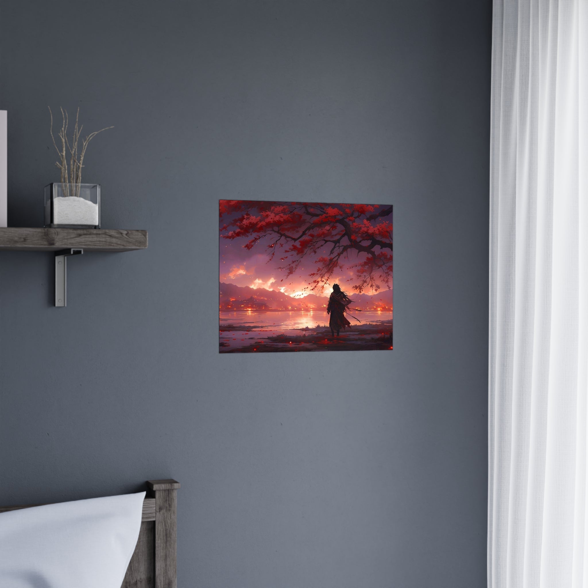 Reflections of a Fiery Sunset | Fine Art Matte & Photo Paper Wall Print