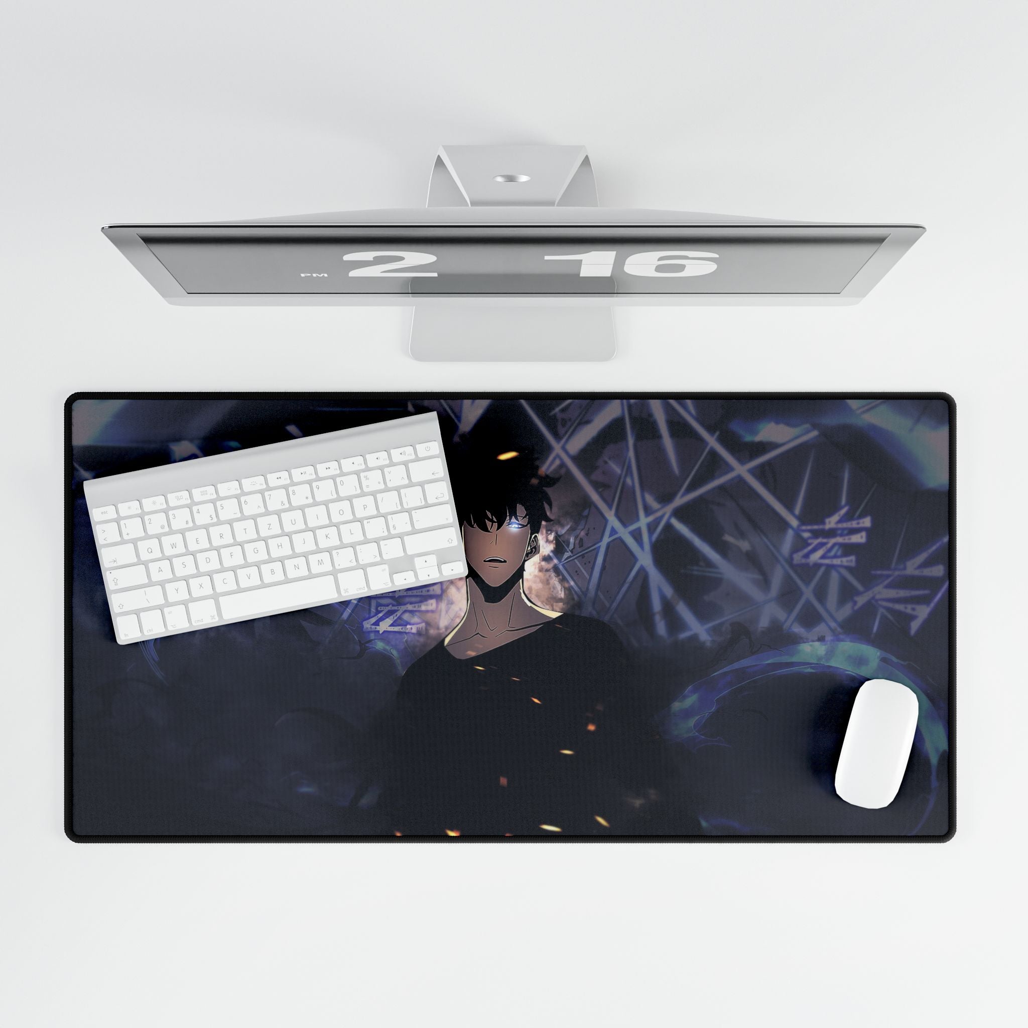 Solo Leveling Desk Mat | XL Anime Gaming Mouse Pad, Non-Slip