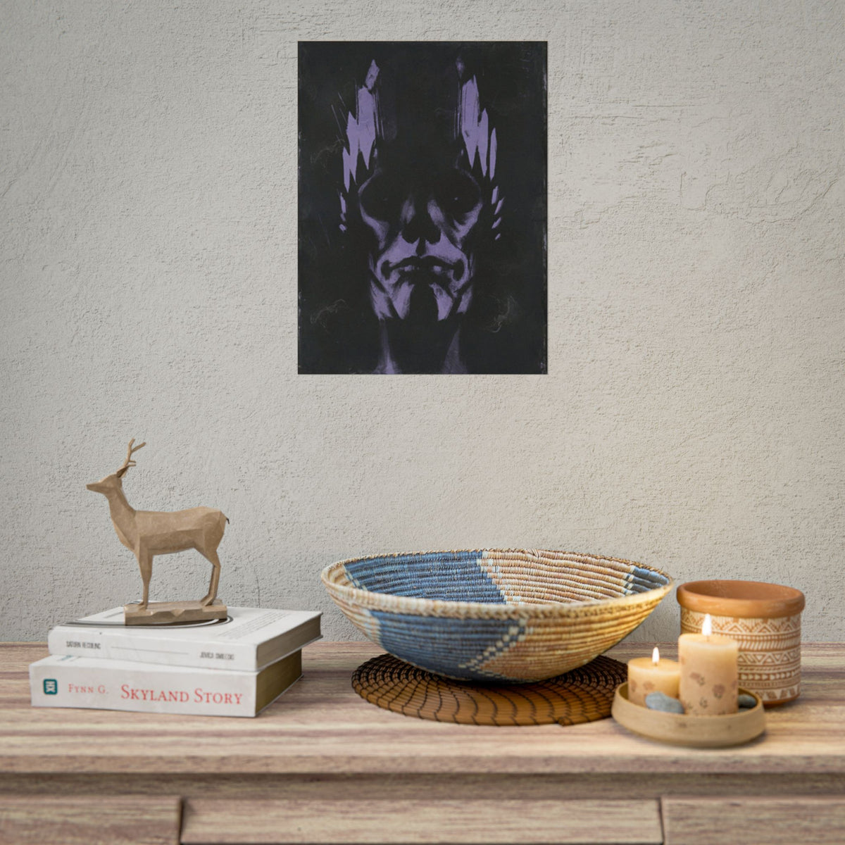 Disco Elysium Authority Rolled Poster | Authority Skill Poster | Revachol Gaming Decor | RPG Inspired Wall Art