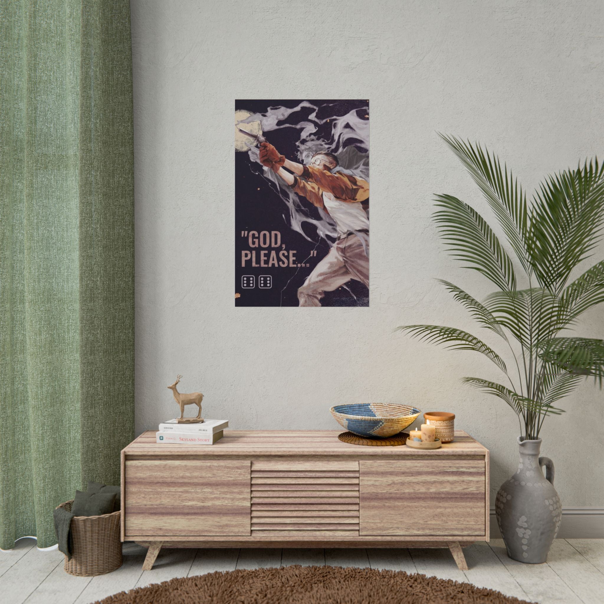 Disco Elysium Video Game Poster | Fine Art Giclée Print, Multiple Sizes & Finishes