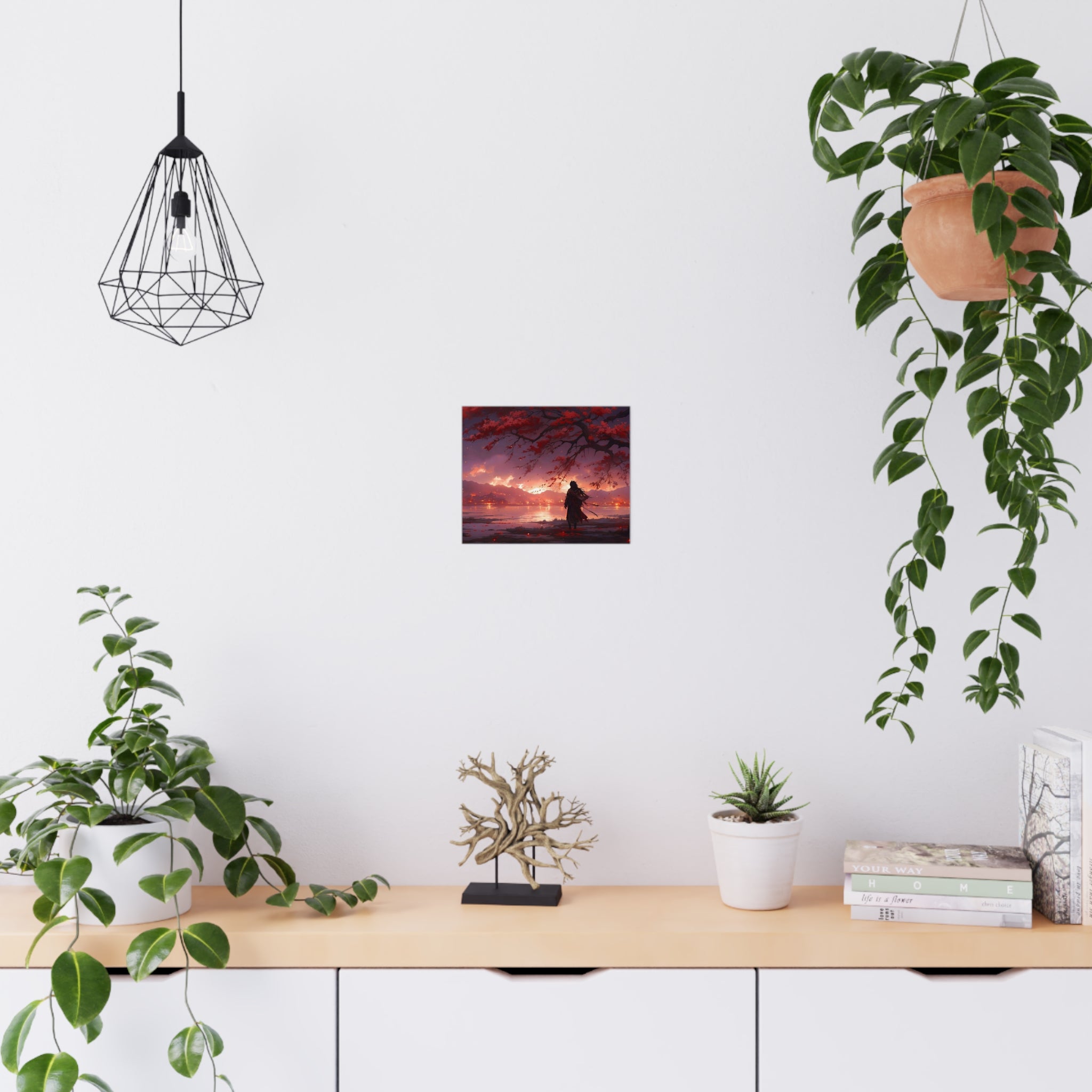 Reflections of a Fiery Sunset | Fine Art Matte & Photo Paper Wall Print