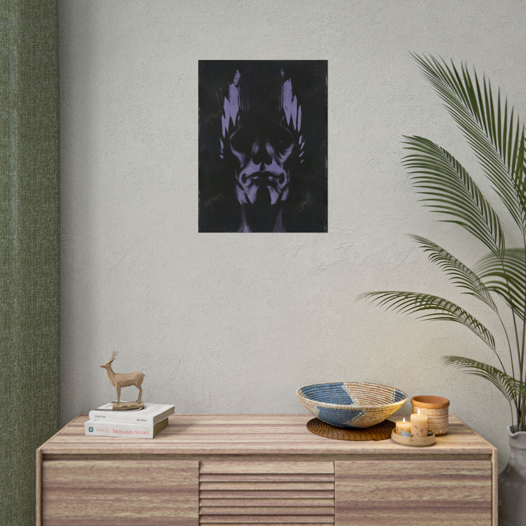 Disco Elysium Authority Rolled Poster | Authority Skill Poster | Revachol Gaming Decor | RPG Inspired Wall Art