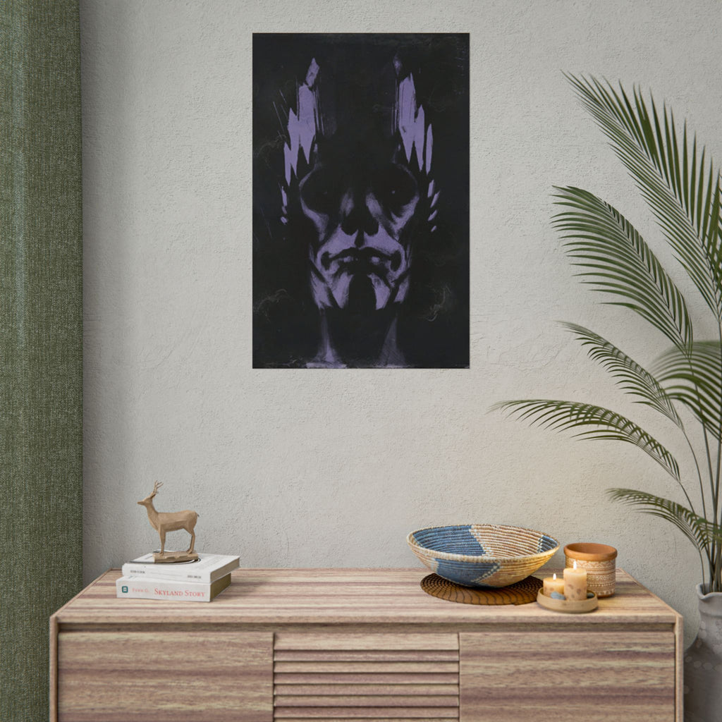Disco Elysium Authority Rolled Poster | Authority Skill Poster | Revachol Gaming Decor | RPG Inspired Wall Art