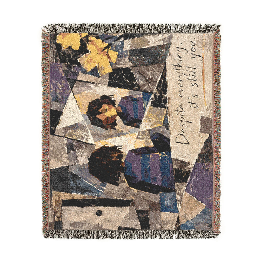 Despite Everything Its Still You Woven Blanket, Undertale Inspired Throw, Tapestry, Cozy Room Decor