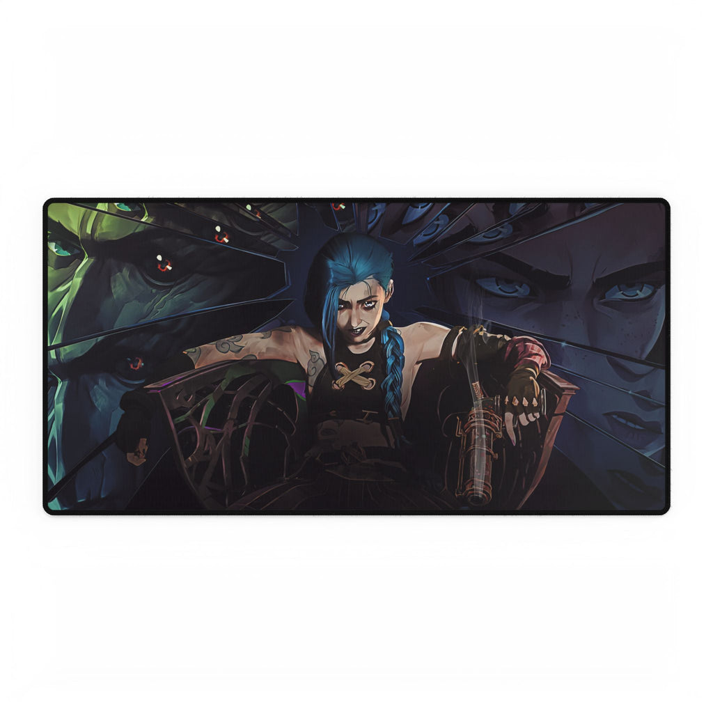 Arcane Jinx Desk Mat - Non-Slip Surface, Anti-Fray Edges, Smooth, Durable - Gaming, Work, Study, Office Accessories, Mouse Pad, Computer