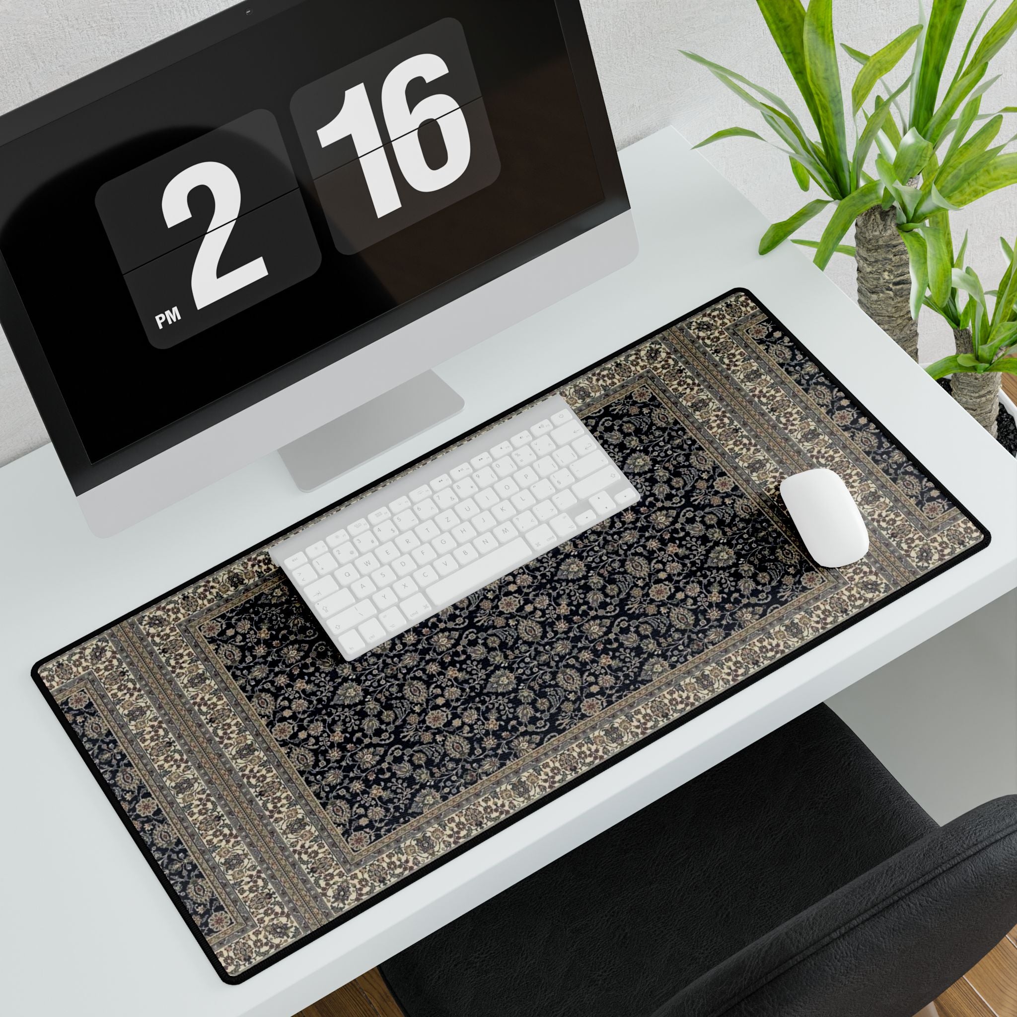 Arabian Rug Desk Mat | Non-Slip Gaming & Office Mouse Pad, 3 Sizes