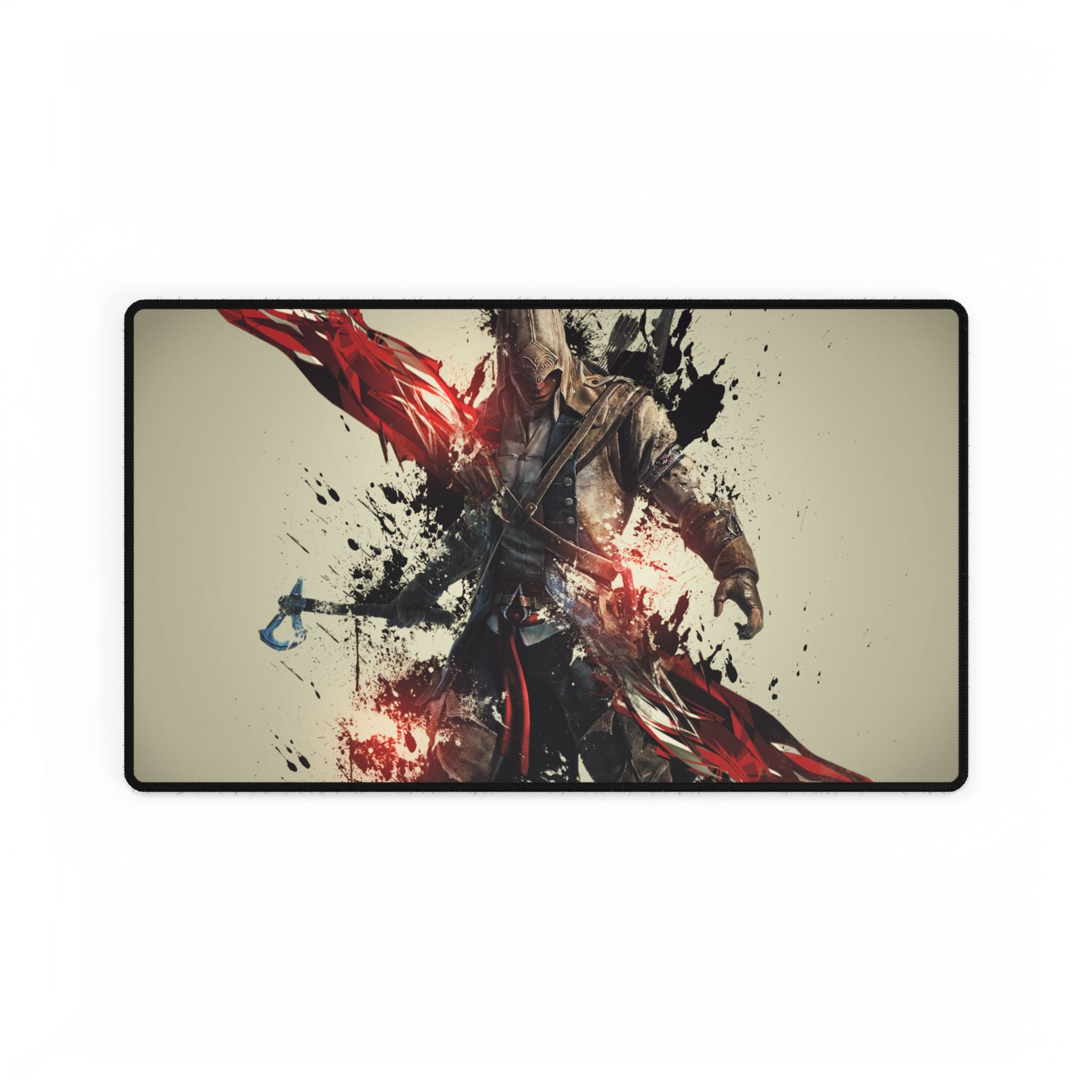 Assasin's Creed 3 Connor - Gamer Desk Mat, Modern Decor, Unique Gift for Gamers, Desk Accessories