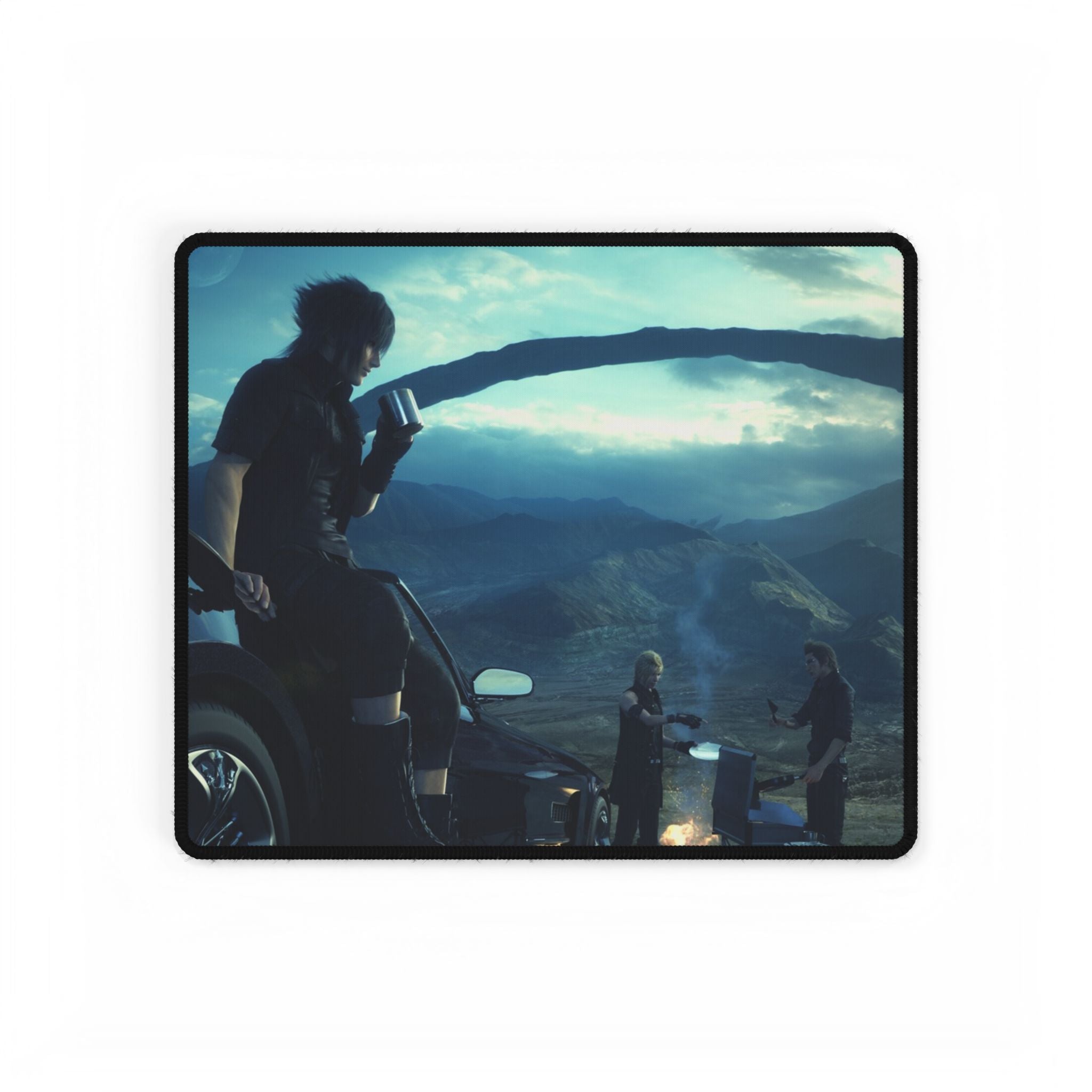 Final Fantasy Noctis - Landscape Desk Mat, Gaming Desk Pad, Computer Mat, Office Decor, Gift for Gamers, Desk Accessories