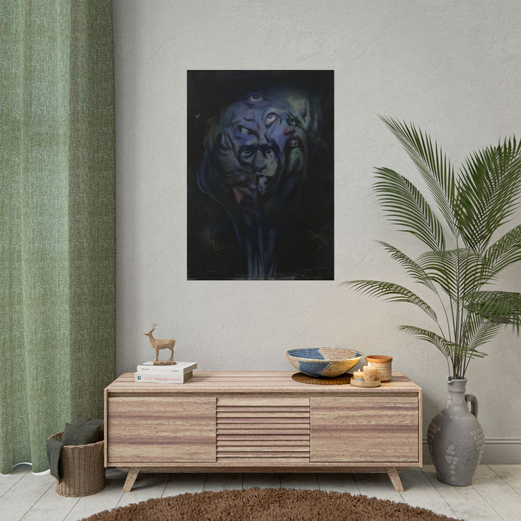 Disco Elysium Drama Rolled Poster | Drama Skill Poster | Revachol Gaming Decor | RPG Inspired Wall Art