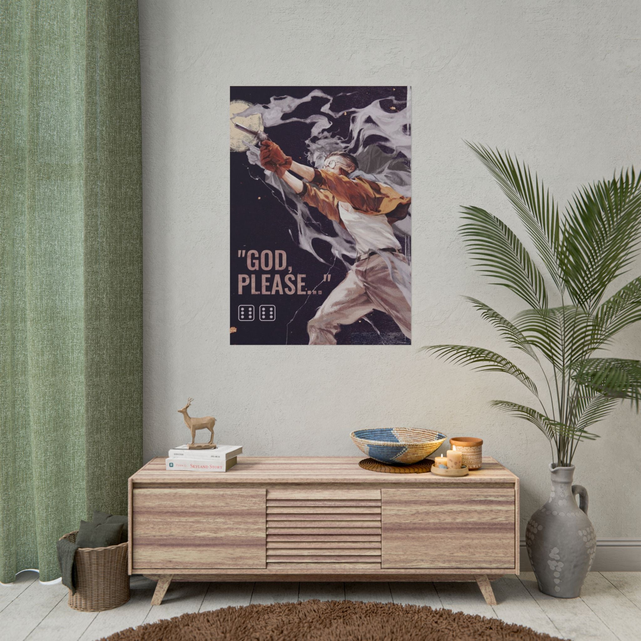 Disco Elysium Video Game Poster | Fine Art Giclée Print, Multiple Sizes & Finishes