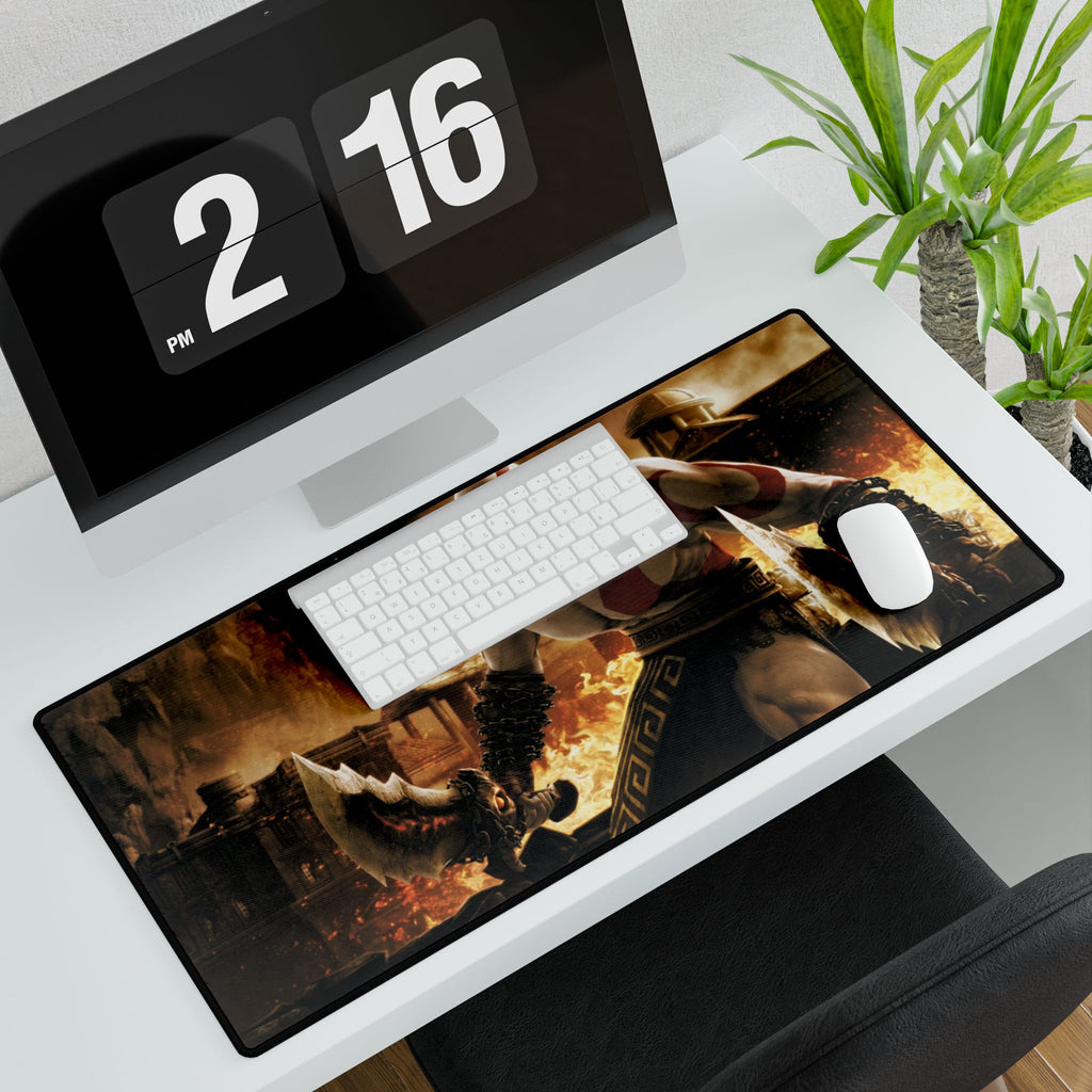 Kratos, God Of War Mousepad - High-Quality, Non-Slip, Gaming Mat