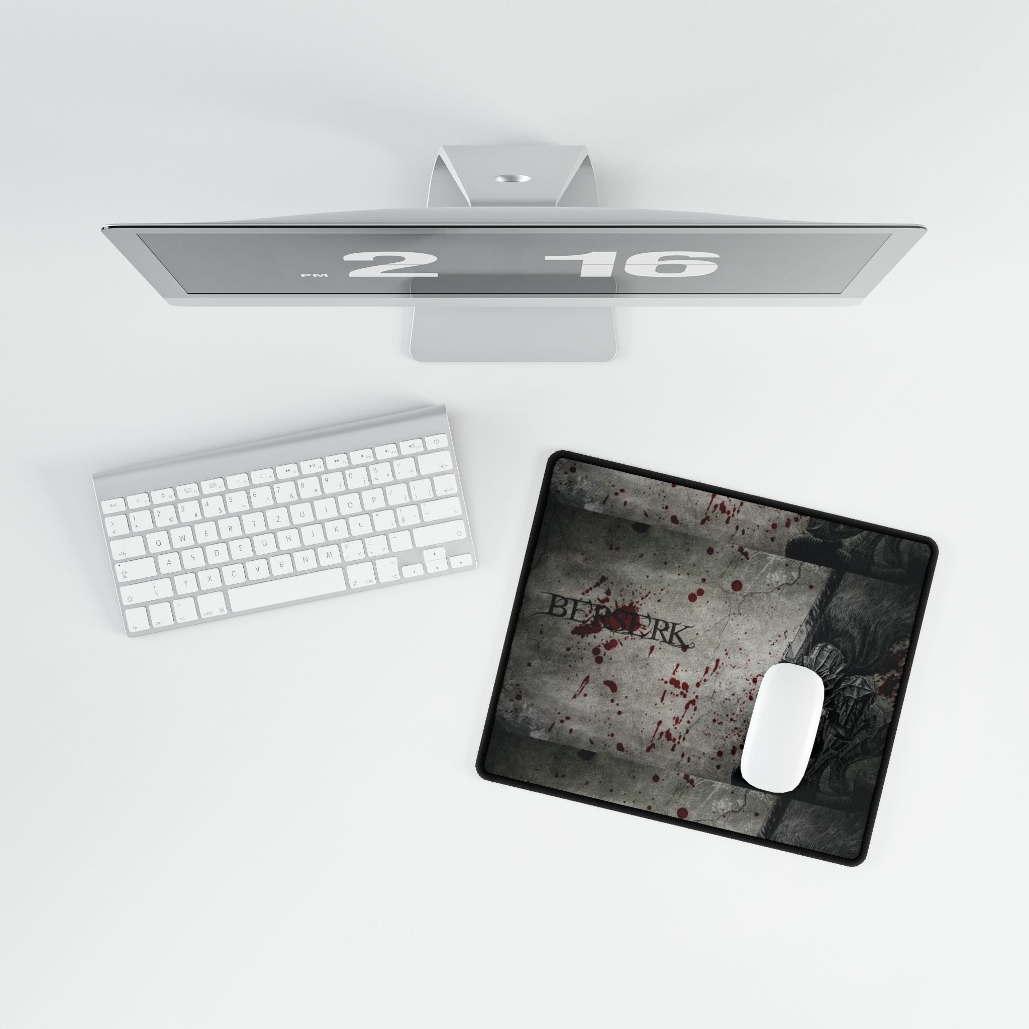 Berserk Title, Guts Armor, Anime Mousepad - High-Quality, Non-Slip, Anime Gaming Mat